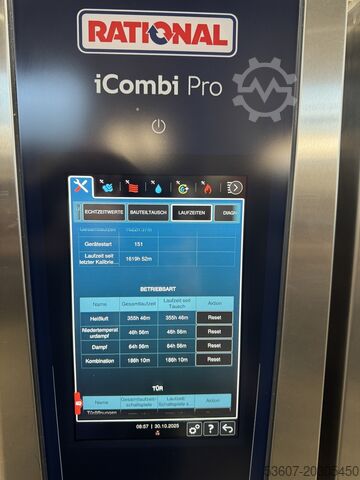 NF. Horno combinado de vapor Rational iCombi Pro 20-1/1 Gas