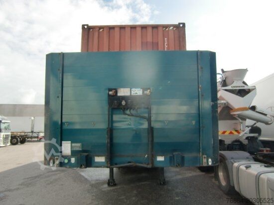 Auflieger mit Arbeitsbühne SCHWARZMüLLER PLATEAU-AUFLIEGER SPA3/E CONTAINERVERSCHLüSSE, LIFTACHSE