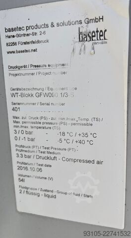 Güntner - Basetec GFW 090.1/3 DryCooler Güntner - Basetec GFW 090.1/3 64kW