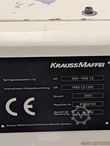  KraussMaffei KM 300-1400 C2