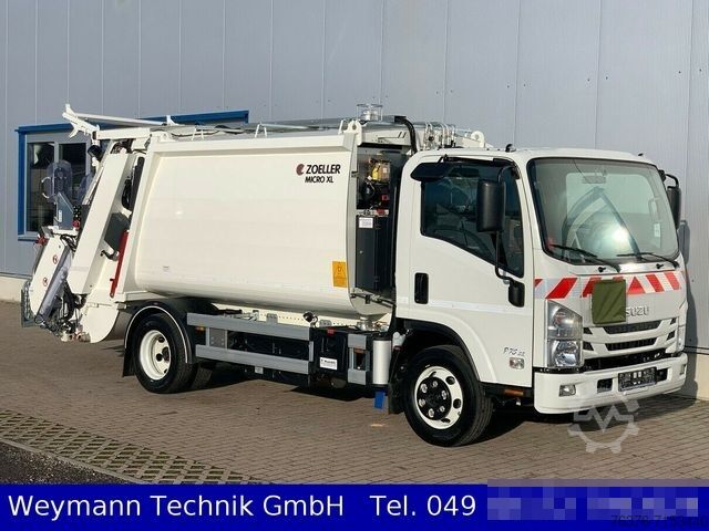 Мусоровоз ISUZU NPR  5.2 Ltr. Abfallsammelaufbau ZOELLER MicroXL