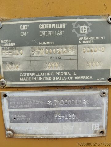 Tandemový valec CATERPILLAR PS 130