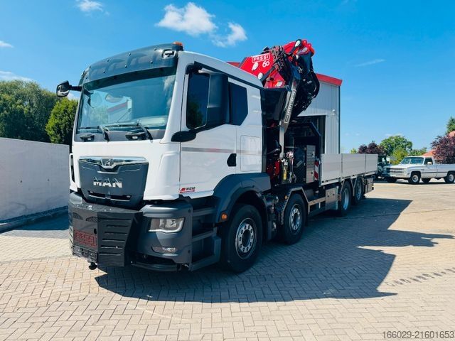 Tovornjak s ploščadjo MAN MAN TGS 35.520 mit F705, F805, F905 TECHNO NEU