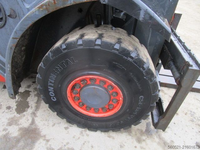 Dizelski viličarji Linde H25D-02 Triplex-Freihub 4,7m + Seitenschieber