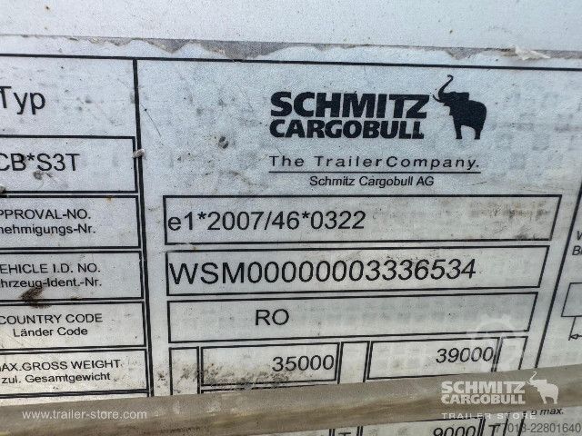 Trailer semi terbuka dengan terpal Schmitz Cargobull Curtainsider Standard