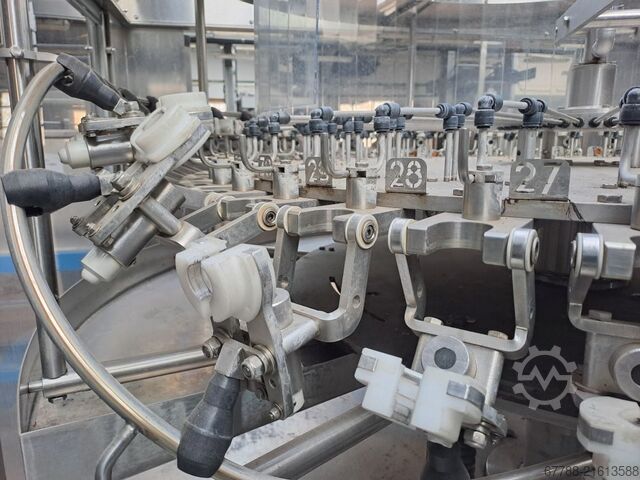 Rinsing of glass and PET bottles WAB ADV 8-40-110 RINSER 8.000 bph