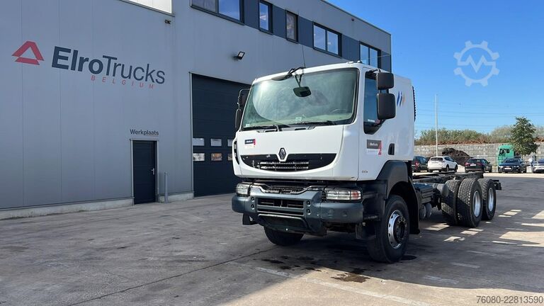 Шасси с кабиной Renault Kerax 450 DXI (BOITE MANUELLE / LAMES / BIG AXL...
