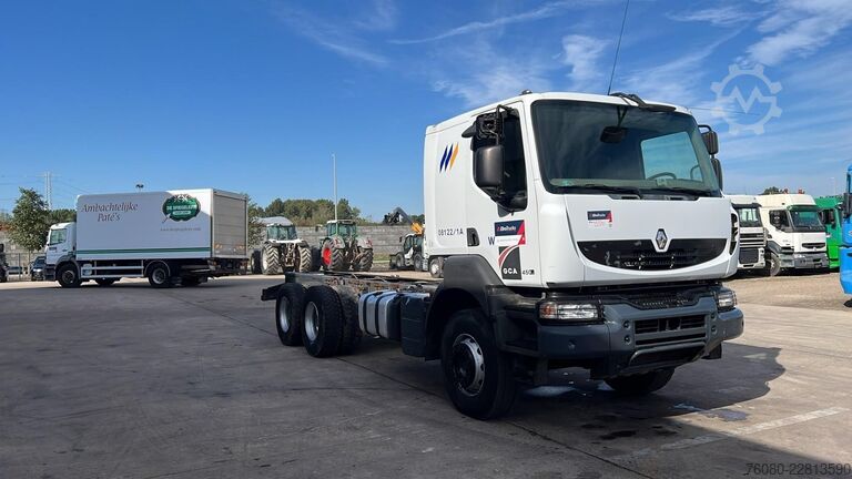 Шасси с кабиной Renault Kerax 450 DXI (BOITE MANUELLE / LAMES / BIG AXL...