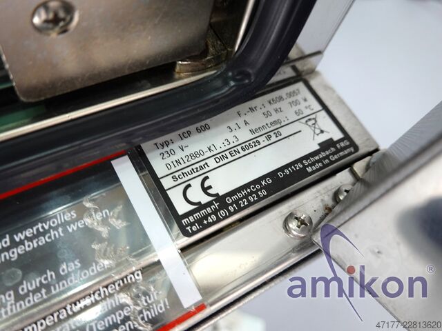 Inkubator s hlajenjem, 256 litrov, 0-60°C Memmert ICP 600 Präzisionsbrutschrank