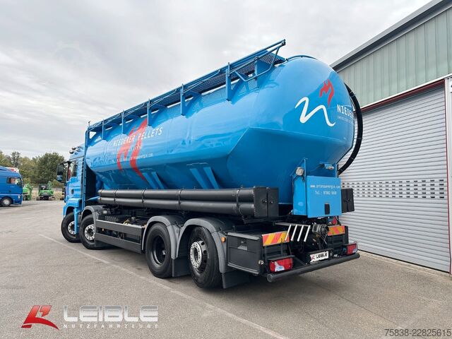 Truk tangki MAN TGS 35.480 8x2-4 BL-Heitling Silo Pellets *TOP*