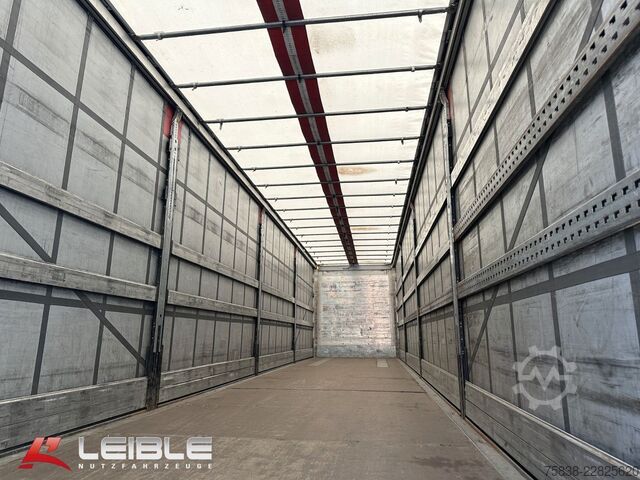 Trailer semi terbuka dengan terpal SCHMITZ CARGOBULL SCS Tautliner mit LBW / Ladebordwand Bär 2t