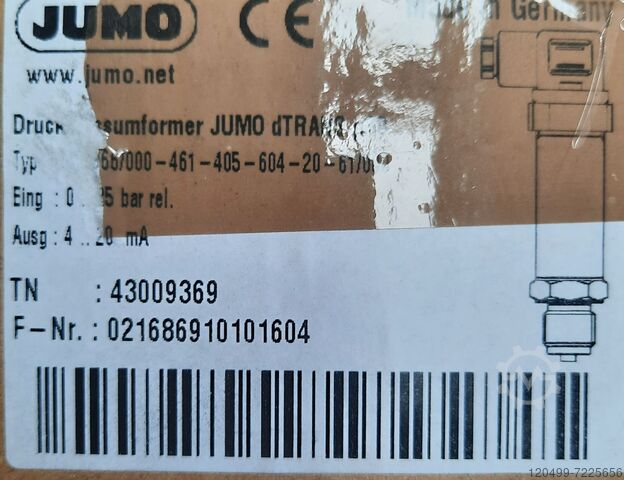 Druckumwandler Jumo P30 404366