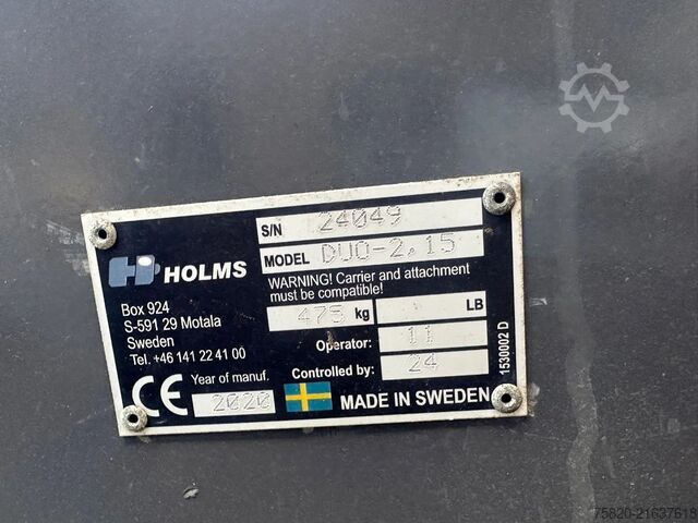 ładowarka Terex TL 160 +HOOGKIEPBAK+HYDRAULISCHE+VEEGBORSTEL