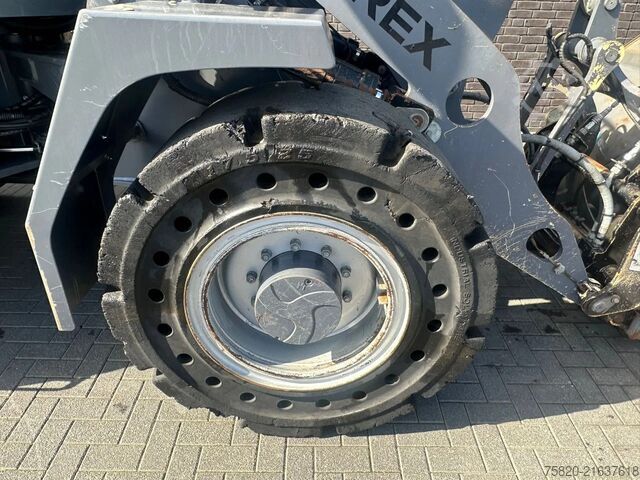 ładowarka Terex TL 160 +HOOGKIEPBAK+HYDRAULISCHE+VEEGBORSTEL