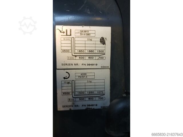 Wózek widłowy Jungheinrich EFG220 SP GE 115-450DZ