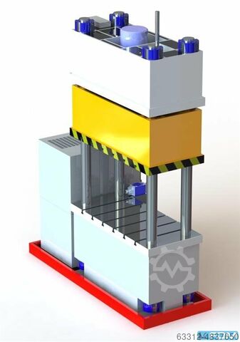 Пробный пресс для инструментов Calende 40T Hydraulische Probierpresse