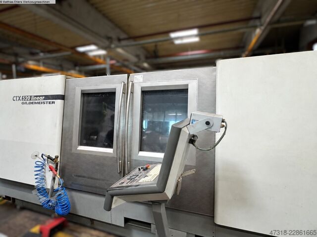 CNC drejebænk GILDEMEISTER CTX 520 linear