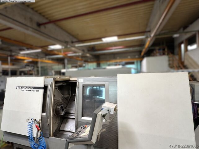 CNC drejebænk GILDEMEISTER CTX 520 linear