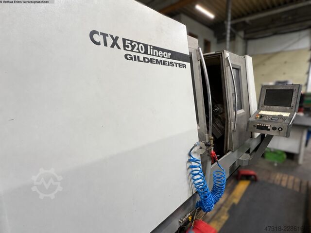 CNC drejebænk GILDEMEISTER CTX 520 linear