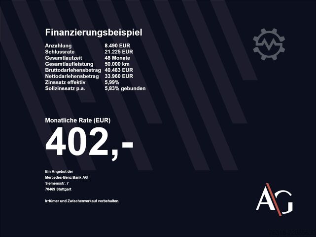 Matkaauto-veok Mercedes-Benz Sprinter 317 CDI Kasten  XL 9Gtr MBUX Totwi 3SI