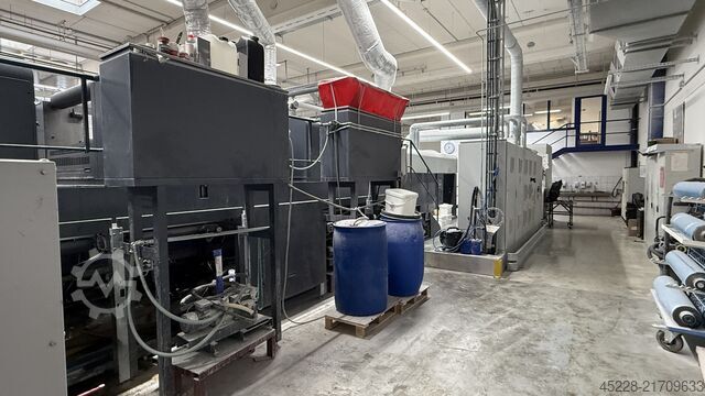 מכונת הדפסה של דפי קיזוז Man Roland R 707 LTTLV UV Evolution + Mabeg RS 104
