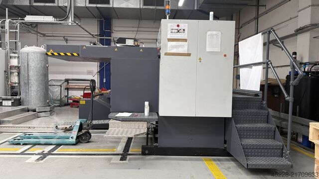 מכונת הדפסה של דפי קיזוז Man Roland R 707 LTTLV UV Evolution + Mabeg RS 104