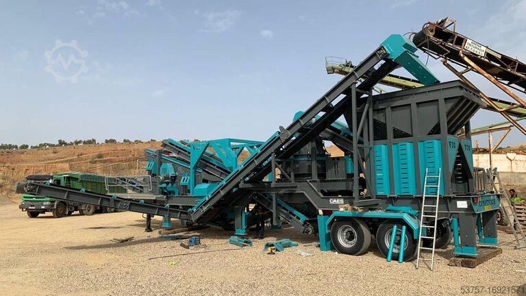 Brechanlagen 200 tph mobile VSI crushing plant 200 tph mobile VSI crushing plant