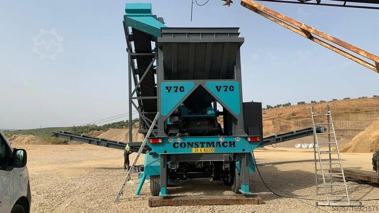 Brechanlagen 200 tph mobile VSI crushing plant 200 tph mobile VSI crushing plant