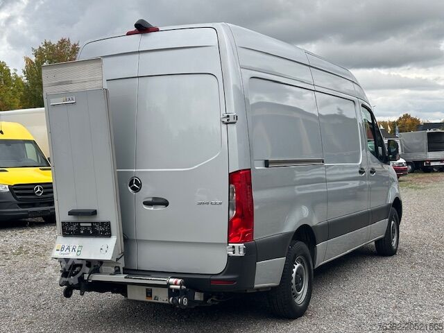 טנדר פאנל גבוה + ארוך Mercedes-Benz Sprinter 314 L2H2 Ladebordwand Bär Klima