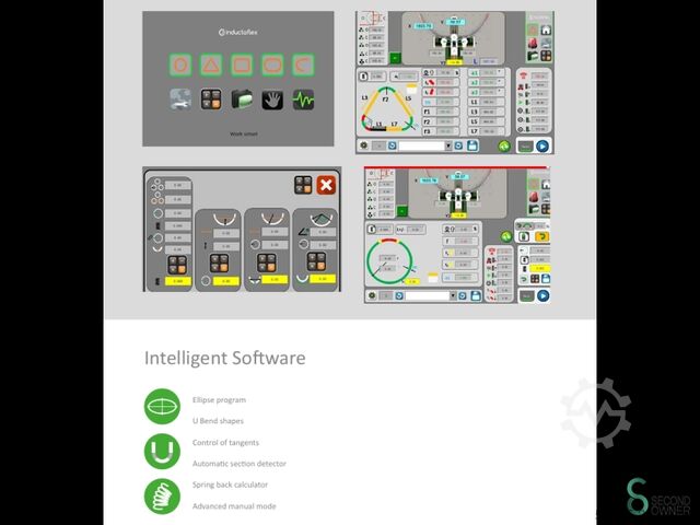 מכונת כיפוף פרופילים Inductaflex AL-1e 2017 Inductaflex AL-1e