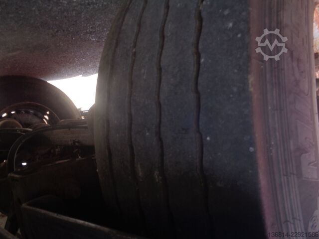 Open semitrailer with tarp  SAPL 24 LTN 385/65 R 22,5