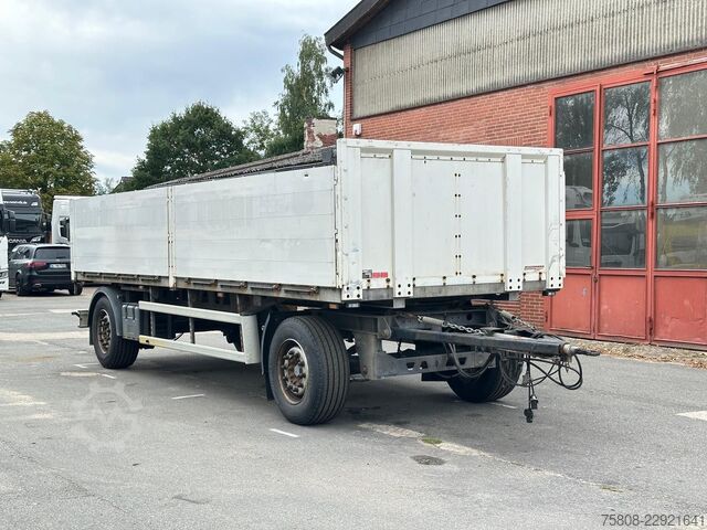 Remolque abierto ACKERMANN-FRUEHAUF Baustoff 7,30m