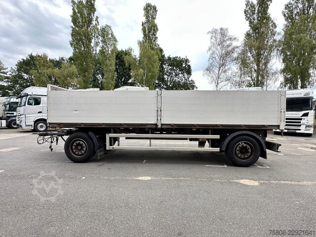 Remolque abierto ACKERMANN-FRUEHAUF Baustoff 7,30m