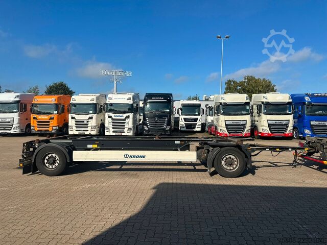Remolque con chasis intercambiable KRONE AZ 18E Lafette Bereifung 445/45 19,5 TÜV 09/2027