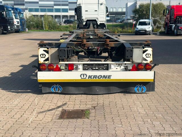 Remolque con chasis intercambiable KRONE AZ 18E Lafette Bereifung 445/45 19,5 TÜV 09/2027