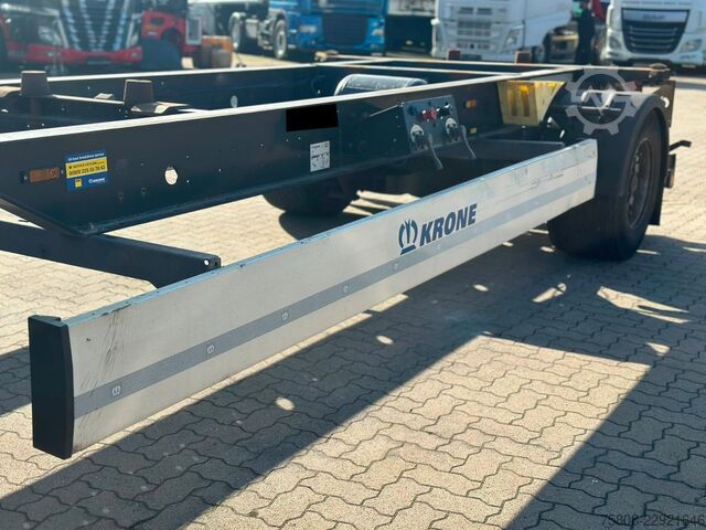 Remolque con chasis intercambiable KRONE AZ 18E Lafette Bereifung 445/45 19,5 TÜV 09/2027