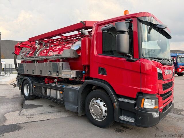 Vakumska cisterna SCANIA P280 4x2 Simon Moos SLS1648 Combi