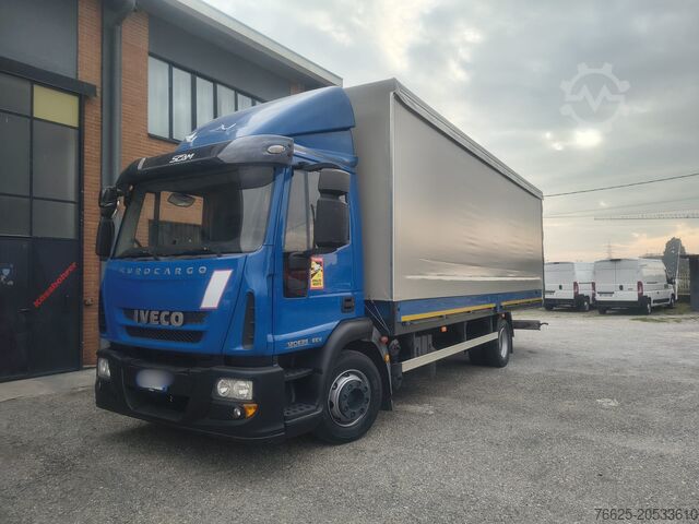 Kamion mbuluar me prelatë Iveco IVECO Eurocargo 120E25 | Centinato E5