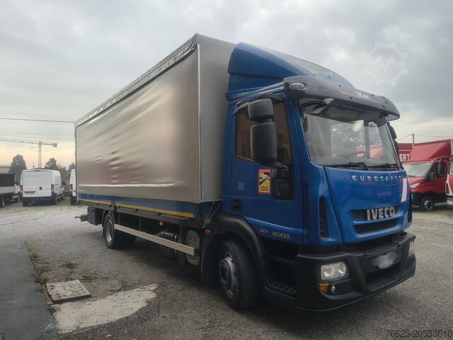 Kamion mbuluar me prelatë Iveco IVECO Eurocargo 120E25 | Centinato E5
