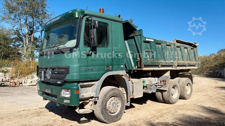 डंपर ट्रक MERCEDES-BENZ Actros 3348 / 6X6 ALLRAD/Full Steel/ EPS 3 Pedal