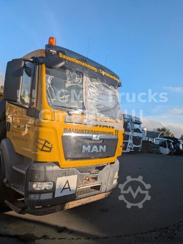 Kolmisivuinen kippiauto MAN TGS 26.440 / 6X4 / Manual / Hiab Kran 288