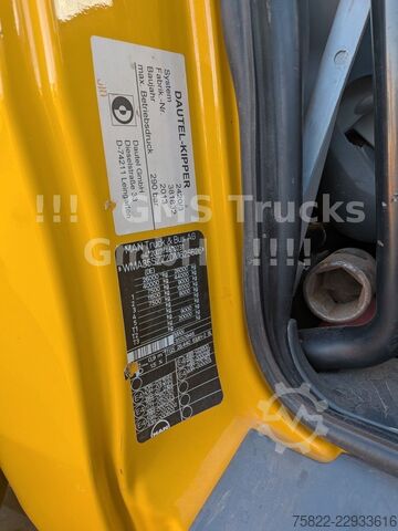 Kolmisivuinen kippiauto MAN TGS 26.440 / 6X4 / Manual / Hiab Kran 288