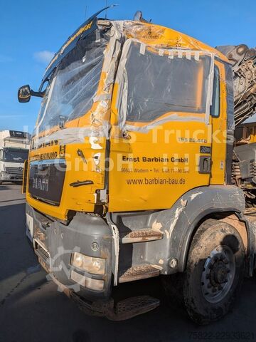 Kippiauto MAN TGS 26.440 / 6X4 / Manual / Hiab Kran 288