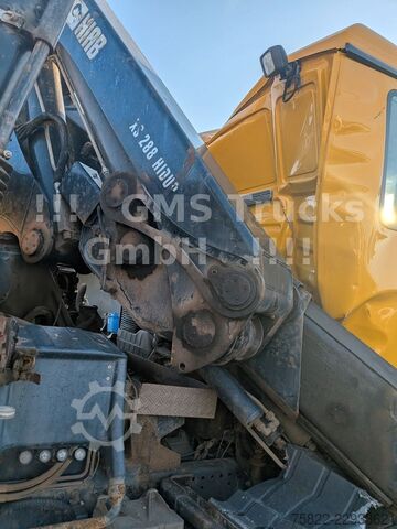 Sklápač MAN TGS 26.440 / 6X4 / Manual / Hiab Kran 288