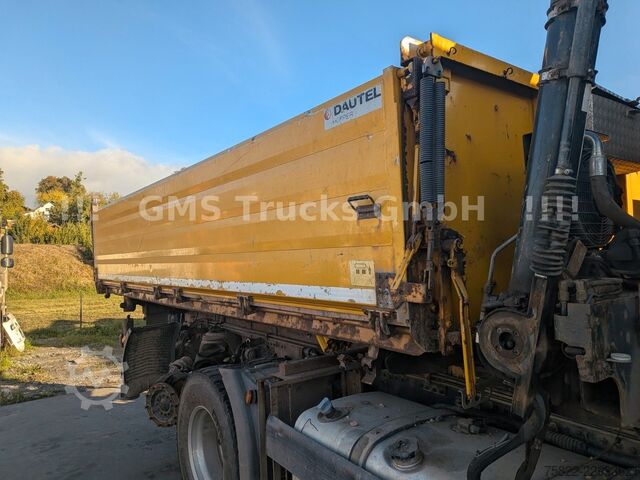Sklápač MAN TGS 26.440 / 6X4 / Manual / Hiab Kran 288