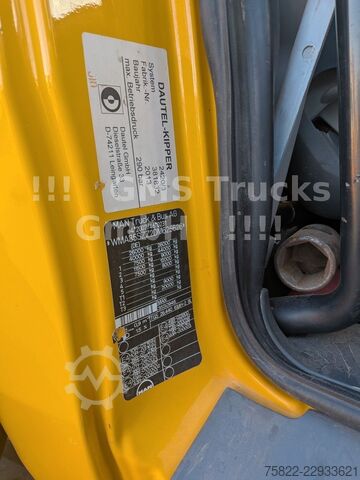 Sklápač MAN TGS 26.440 / 6X4 / Manual / Hiab Kran 288