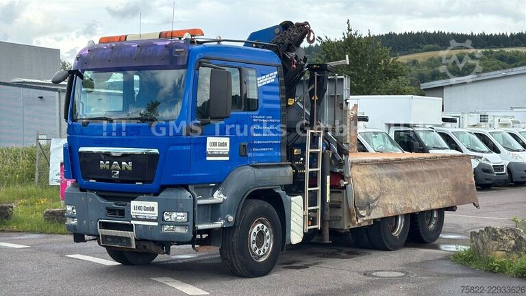 Саміоскид MAN TGS 33.480 / 6X4 / Mei BORDM /25m Kran Palfinger