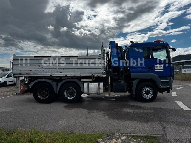Саміоскид MAN TGS 33.480 / 6X4 / Mei BORDM /25m Kran Palfinger