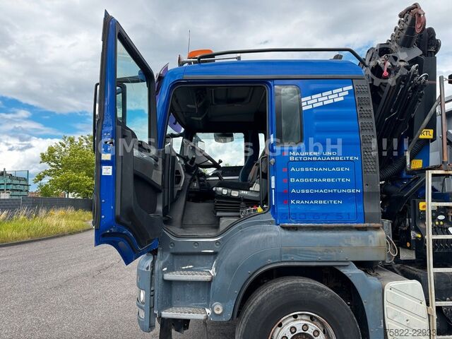 Саміоскид MAN TGS 33.480 / 6X4 / Mei BORDM /25m Kran Palfinger