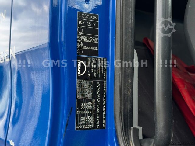 Саміоскид MAN TGS 33.480 / 6X4 / Mei BORDM /25m Kran Palfinger